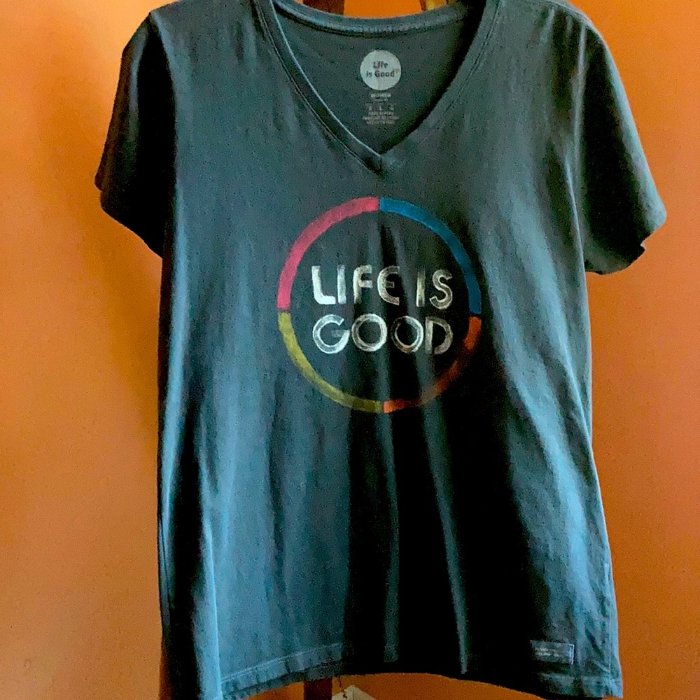 Life is Good V-Neck